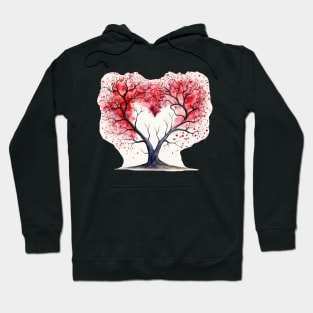 Heart Shaped Tree Hoodie